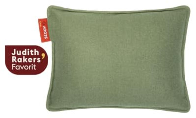 STOOV Ploov¹ - Wärmekissen - Drahtlos - Infrarot-Wärmetechnik - Plus Batterie mit 4,5 bis 9 Stunden drahtlose Wärme - 45x60 cm - Original Mid Green