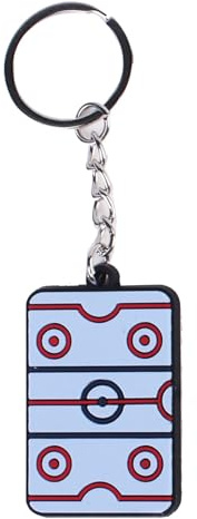 MEIBAOGE Cartoon-Eishockey-Schlüsselanhänger, Eis- und Schnee-Sport-Anhänger, Auto-Schlüsselanhänger, Dekoration, Schmuck, Zubehör für Damen und Herren