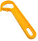Ring Pull Can Opener Tin Opener for Arthritis Hands, Easy Open Pop Top Can Opener, J Shaped Kitchen Aid Opener, Can Tab Opener Tool, Locking Rings Opener for Living Gifts Aids(Orange)