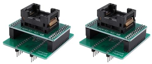Kznifmk Andk Tsop48 Nand-Adapter nur für Programmierer Minipro Tl866Ii Plus für Nand Flash Chips Stecker Adapter Tsop48