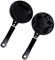 KICHOUSE Lot De 2 Mini-Poêles À Omelette En Forme De Cœur En Bambou Pour Œufs Poêles À Frire Moules Petites Poêles Poêles Simples Crêpes Petit-Déjeuner Enfants Poêles À Induction