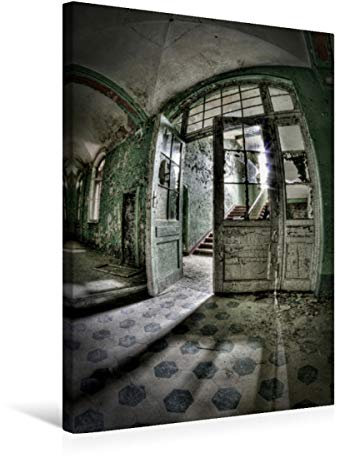 Premium Textil-Leinwand 50 x 75 cm Hoch-Format Lost Places Vergessene Orte | Wandbild, HD-Bild auf Keilrahmen, Fertigbild auf hochwertigem Vlies, Leinwanddruck von Stanislaw´s Photography