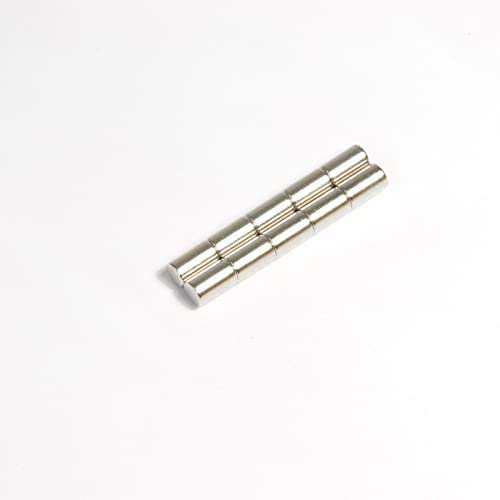 50x Neodym Magnet Mini Für Magnettafel Pinnwand Kühlschrank Starker Stab Magnete - Whiteboard Zylinder Stabmagnet 3mm x 5mm - N45 Stark