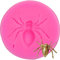 Angoter Spinne 3D Silikon-Form-Fondant-Formen-Geburtstags-Party Kuchen, die Werkzeuge Küchen-Backen-Praline-Ton-Formen