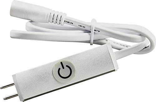 Heitronic 500553 MICANO Touch-Schalter Weiß
