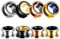TBOSEN 8stk Set Ohr Tunnels Plugs und Stretcher Kit Bahre Mehrere Expander Schraub Tunnel Edelstahl Messgeräte 2g-1-3/16 '' in 6mm-30mm