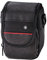 Hama Sac pour appareil photo Valletta (taille 90, boîtier compact, sangle, rabat avec fermeture, toutes marques comme par exemple Nikon, Canon, Olympus, Sony, …) Noir/Rouge