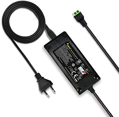 LEICKE 12V 5A LED Netzteil Adapter Transformator, Konstantstromversorgung, Ladegerät, Trafo für Hochwertige Ausrüstungen, Stripes Streifen Lichtband Lichterkette RGB Leiste