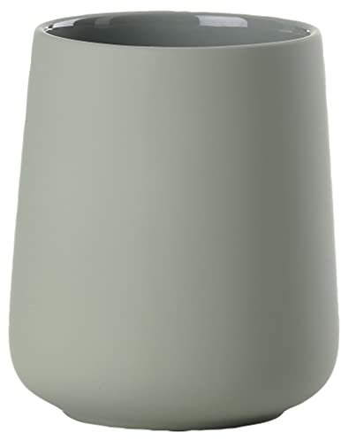 Zone Denmark Nova One Porte-Brosse à Dents en faïence avec revêtement Doux au Toucher Matcha Vert