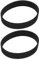 ECSiNG 2X Gummi Synchronriemen HTD252-3M-18 Zahnriemen 84 Zähne 3mm Teilung 18mm Breite für mechanische Präzisionsübertragung