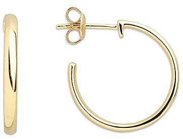 Xenox Ohrringe XS3462G Damen Creolen Sterling-Silber 925 Gold