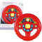 infunbebe Babylenkrad Sound Rotes Baby-Lenkrad mit Lichtern und Geräuschen TACHAN Spielzeug, Mehrfarbig (782T00512), bunt