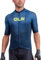 ALE' Herren Solider Dorn Kurzärmliges Jersey, blau, XS