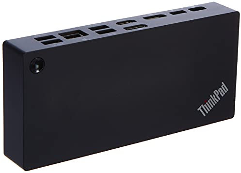 Lenovo ThinkPad Universal USB-C Dockingstation 40AY0090EU, schwarz (Generalüberholt)