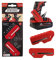 StealthMounts 45° Magnetic Bit Holders Red Magnetic Compatible with Milwaukee M18-2 Pack | Drill Bit Organiser | Made in The UK