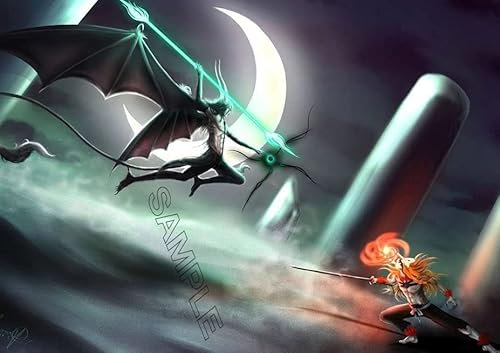 Genji Poster Anime Manga Japanese Art Wallpaper Photo Wall Art Picture Poster A4