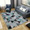RUGMRZ Patio Rugs Waterproof Modern minimalist geometry comfortable carpet Multicolor Chair Rug kids area rug Patio Rugs Waterproof out door rug60x120CM