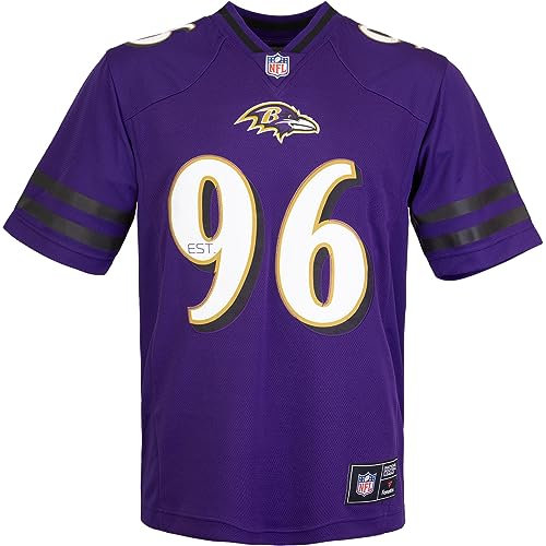 Fanatics Foundation NFL Team Jersey Trikot (DE/NL/SE/PL, Alphanumerisch, L, Regular, Regular, Baltimore Ravens)