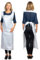 Medipron Heavy Duty Disposable Aprons For Adults - Pack Of 50. Heavy Duty Polythene Aprons For PPE Protection. Full Body Protective Aprons For Women & Men - 50 Microns Thick, 130cm Long, White.