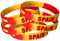 TARIFA UNITED Pulsera hombre España 5 pulseras de silicona España de goma mujer bandera hombre pulsera gomas elasticas mujer bandera