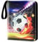 Card Binder 400 Pockets Trading Cards Extra Large 4 Pockets Trading Card Albums with sleeve Cards holder Collection Binder (Blue)