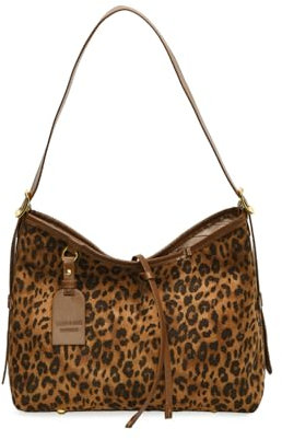 JANSBEN Tote Bag Wildleder Handtasche Damen Groß Shopper Veloursleder Tasche Shoulder Bag Hobo Tasche Gross Schultertasche Slouchy Bag Henkeltasche Stoff