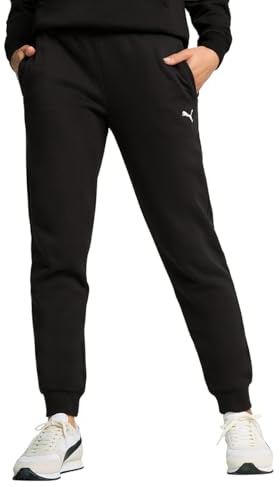 PUMA Womens Essentials Sweatpants Fl Cl Joggers Black 14