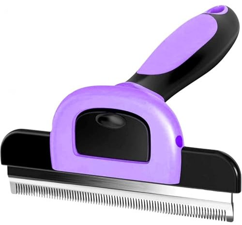 FurGroom Deshedding Tool for Dogs and Cats-Reduces Shedding by Up to 95% in Less Than 10 Minutes—best Choice for Grooming and Deshedding Your Lovely Pets. Dog Cat Horse Rabbit Brush.