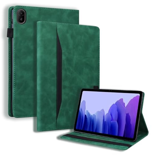 Mldjomid Tablet Custodia Compatibile con Huawei MatePad SE 2024/ MatePad 11 2023 Custodia Protettiva Case in Pelle PU con Supporto e Slot per Scheda per MatePad SE/MatePad 11 11Tablet Cover, Verde