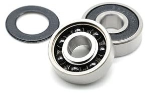 OZXJW 609 Hybrid Keramik Lager 9x24x7 Mm ABEC-7 2PC Fahrrad Tretlager & Ersatzteile 609RS Si3N4 Kugellager