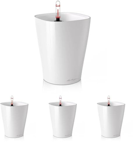 Lechuza DELTINI weiß Hochglanz 14900 (Packung mit 4)