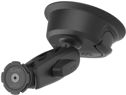 QUAD LOCK Hochbelastbare Saugnapf-Handyhalterung für Windschutzscheibe/Armaturenbrett
