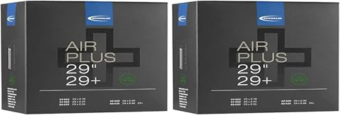 Schwalbe Schlauch AV 19AP Air Plus 29/29+' 54/65-622 IB AGV 40mm, Schwarz (Packung mit 2)
