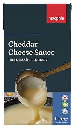 Macphie Cheddar Cheese Sauce 1 Litre | Case of 12