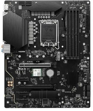 WLTDYZZLDN Scheda Madre Fit for MSI PRO Z790-S WiFi Supporta i9-14900KF i7-13700 i5-12400F 13600 i3-12100 CPU DDR5 6600MHz LGA 1700 NVME M.2 PCIe 4.0 Motherboard
