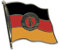 DDR Flaggen Pin Fahnen Pin Flaggenpin Flaggen Pin Anstecknadel Anstecker Fahnenpin