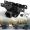 Sulythw Anhängerkupplung und Abdeckungs-Set, kompatibel mit 2018–2020 Jeep Wrangler JL/JLU 2-Türer & 4-Türer (außer 2018 JK-Modelle), Fabrik-Stil, 5,1 cm Heck-Empfänger-Anhängerkupplung