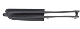 DM Autoteile 113537 Stoßstangen Gitter Blende vorne rechts kompatibel für BMW 3er Touring E46 VFL 1998-2001