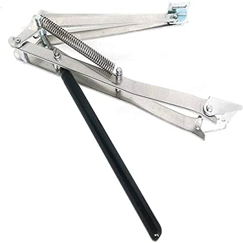 Leafy Creations. Gewächshaus-Fensteröffner Automatisch. Zubehör für Frühbeete und Gewächshausfenster. Doppelfeder Hubkraft 7kg. Automatischer Fensteröffner für Gewächshäuser. (Silber)