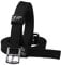 QHP Steigbügelriemen Nylon (150 cm, schwarz)