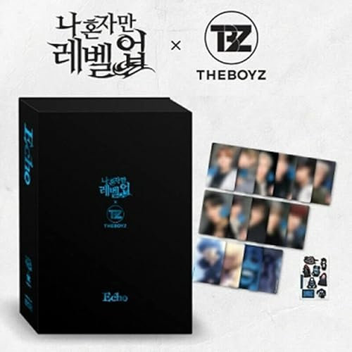 SOLO LEVELING ECHO OST X THE BOYZ 2022 KOREA WEBTOON Special Album O.S.T ( 1 CD+1 Photo Book+1 Top Loader+1 Paper Coaster+1 Photo Card Full Set )