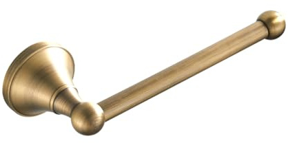 Biutimarden Modern Toilet Roll Holder Brass Toilet Paper Holder Tissue Dispenser for Bathroom Wall Mounted (Bronze)
