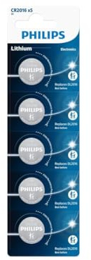 Button Brand PHILIPS Model PHILIPS Lithium 3V 2016 X5