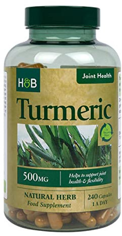 Holland & Barrett Turmeric 500mg 240 Capsules