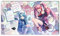Mlikemat Playmat Live☆ Twin Kisikil & Lilla TCG CCG Sammelkartenspielmatte + kostenlose Tasche (ZD039-216-A)