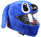 Casco de motocicleta cubierta de motocicleta divertida de dibujos animados de felpa casco de protección, accesorios para cascos de motocicleta, personalizados para cascos completos (sin casco)