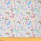 Einhorn Stoff Meterware Karikatur Regenbogen Polsterstoff Kawaii Love Herz Stern Muster Dekorativer Stoff Bunte Mädchen Pferd Tier Botanisch Drinnen Draußen Stoff Blau Rosa 92 x 150 (HxB)