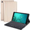 HEUCYL Funda con Teclado para Lenovo Tab M10 Fhd Plus De 10,3 Pulgadas 2.ª Gen 2020 (TB-X606F/TB-X606X), con Teclado Español Ñ Inalámbrico Bluetooth Desmontable Magnético, Funda Fina PU,Oro