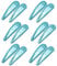 ZEVONDA Briller Clips à Pression pour Cheveux - Clips à Cheveux en Métal Coloré Paillettes Clips à Cheveux Barrettes Accessoires de Coiffure Filles Femmes, Bleu * 12