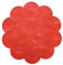 RGB Cerchio sottopiatto Rosso S100 in TNT da 58 cm 25GRS.